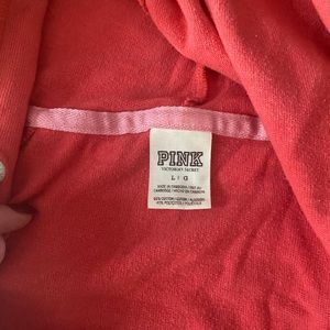 VS Pink zip up hoodie